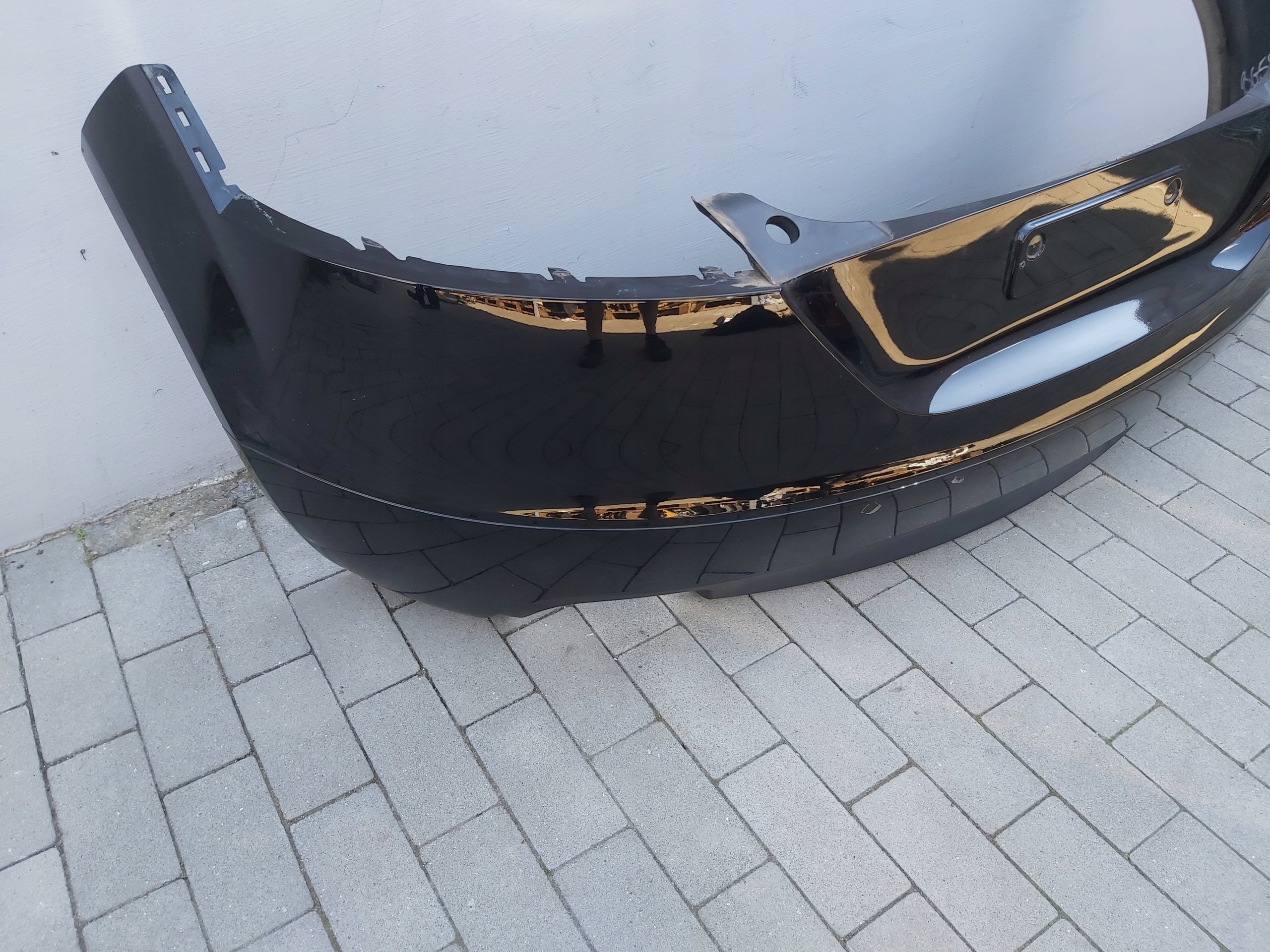 bumper rear part rear complete AUDI TT 8J LY9B