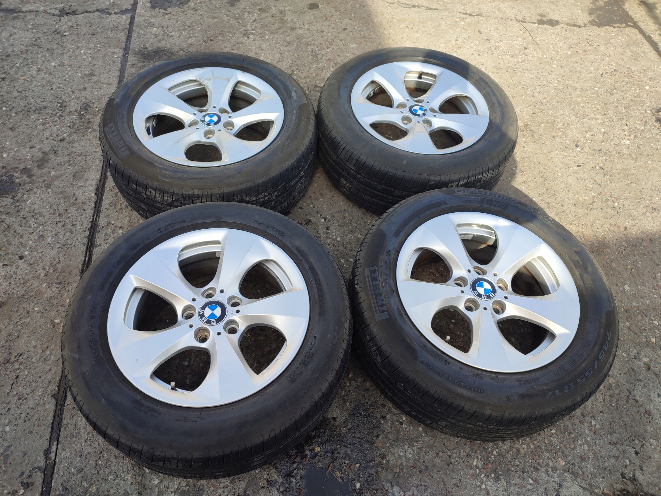 4× Обід алюміній BMW OE 6794272 8.0