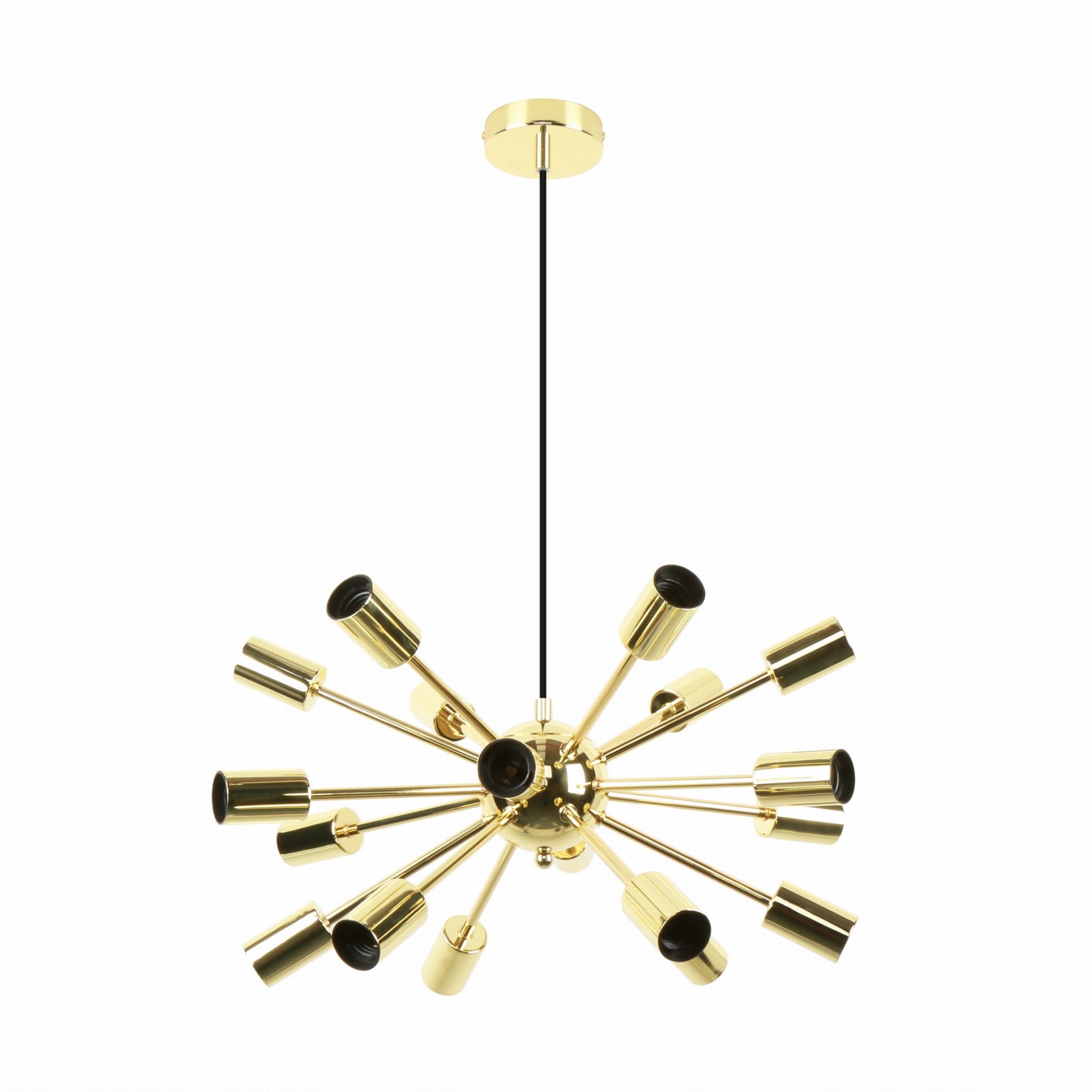 Designový stropní závěs s motivem vybuchující hvězdy Mandi 18 x E27