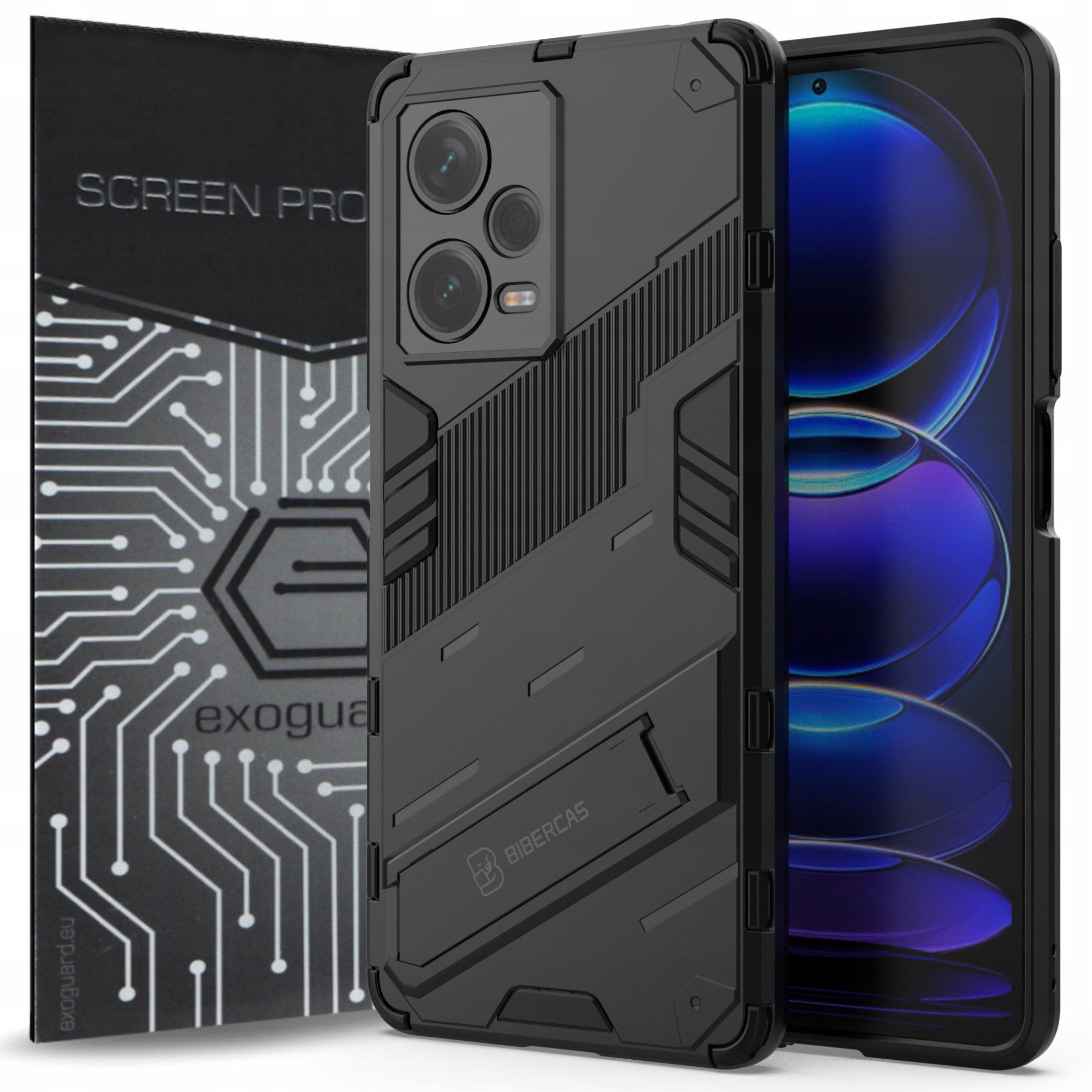 

Etui Case+szkło do Redmi Note 12 Pro+ Plus 5G