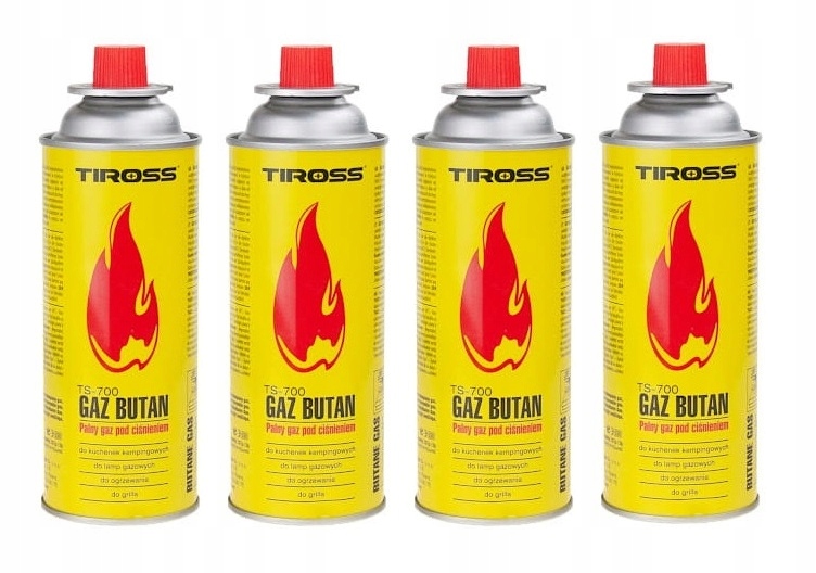 

Gaz Nabój Kartusz 400ML do Kuchenki Palnika x4