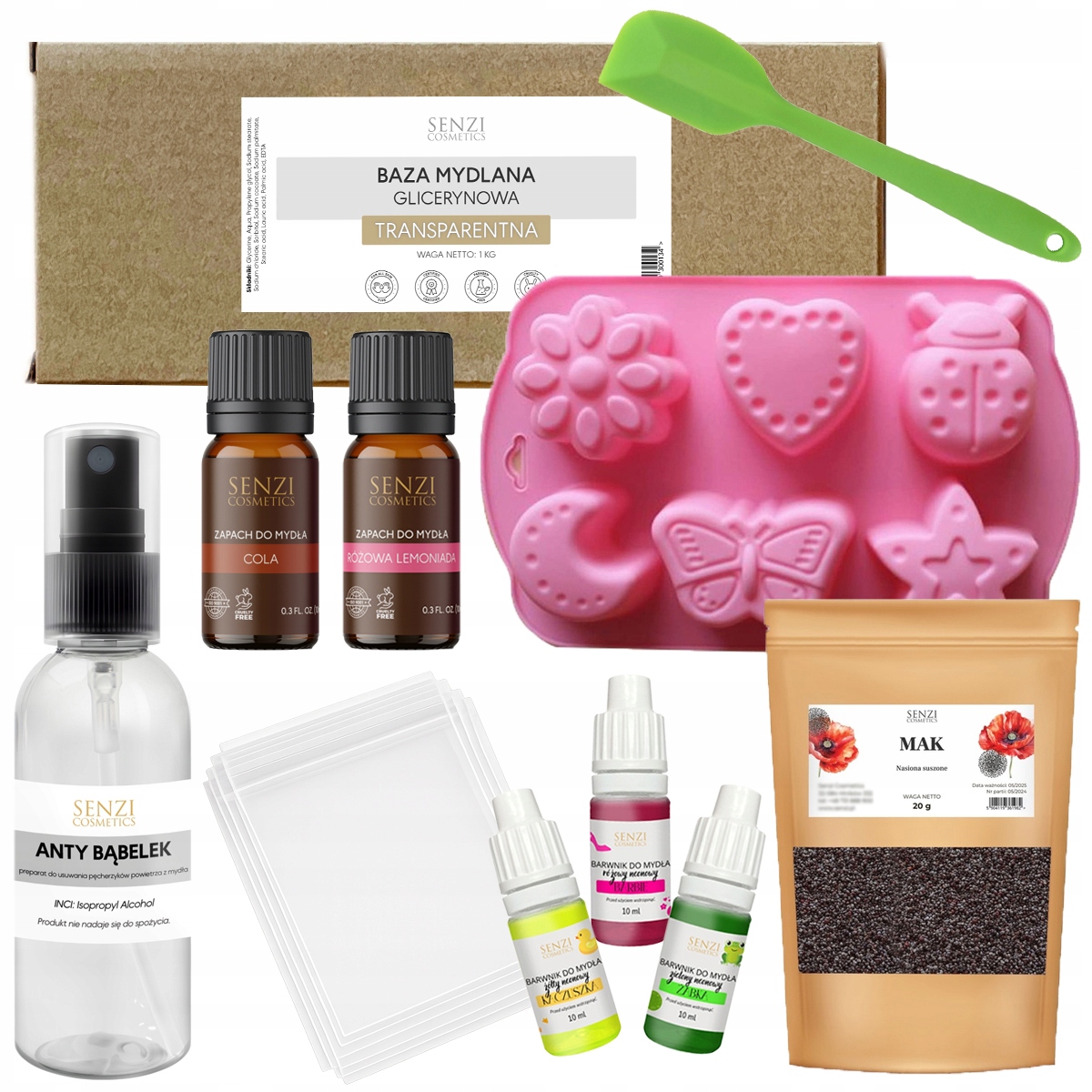 Kreativní sada pro děti Glycerinové mýdlo Dárek k Den dětí