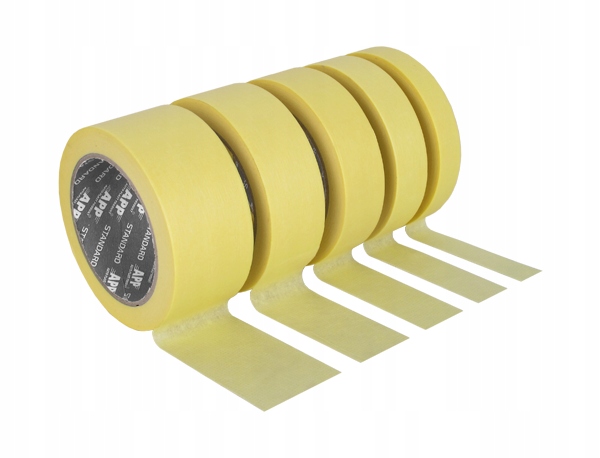 Taśma maskująca Standard ŻÓŁTA 48 mm x 45 m | 60°C | APP