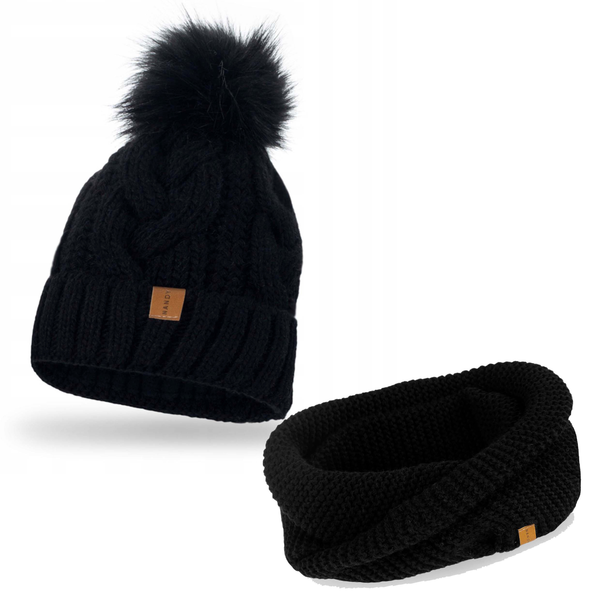 Sada Polský Nandy Zimní sada Nákrčník Čepice