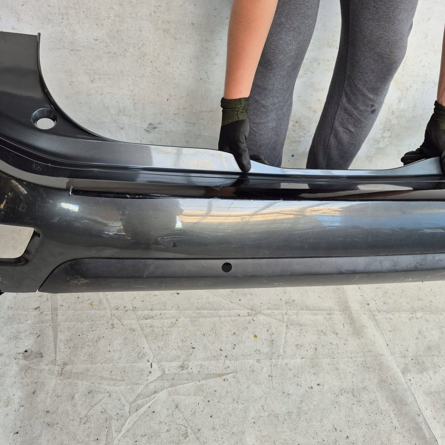 CITROEN C4 GRAND PICASSO 13- bumper rear part rear PDC