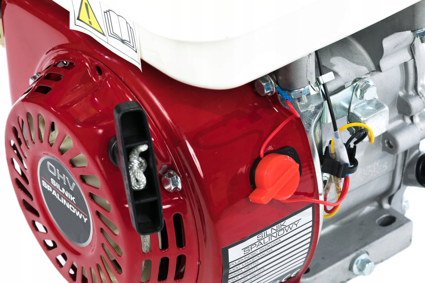 SILNIK SPALINOWY GX160 7,5KM 20MM + KOŁO PASOWE Model Ripper GX160