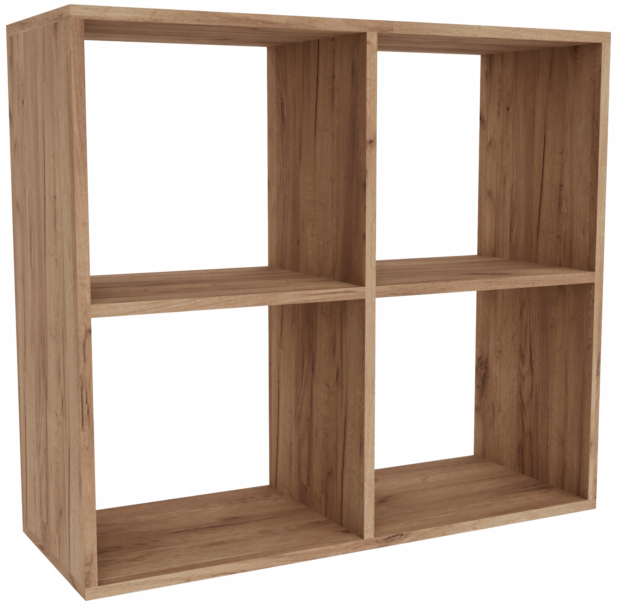 Regał 2x2 Dąb Craft
