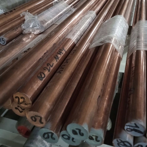 Měděná tyč průměr 90 mm CuCr1Zr Mhy délka 20 mm