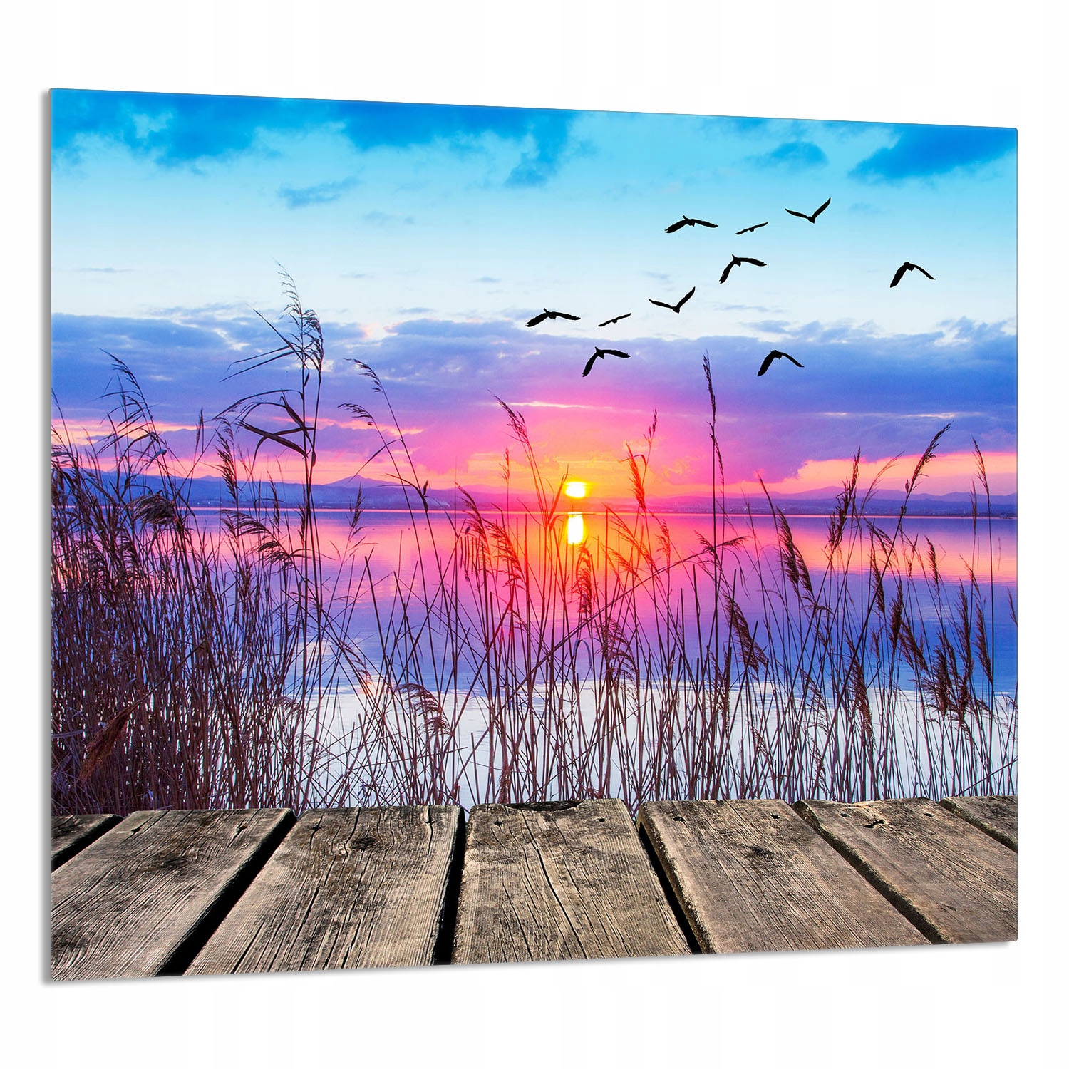 Skleněný Panel Do Kuchyně 65x60 Pohled Tvrzené Sklo