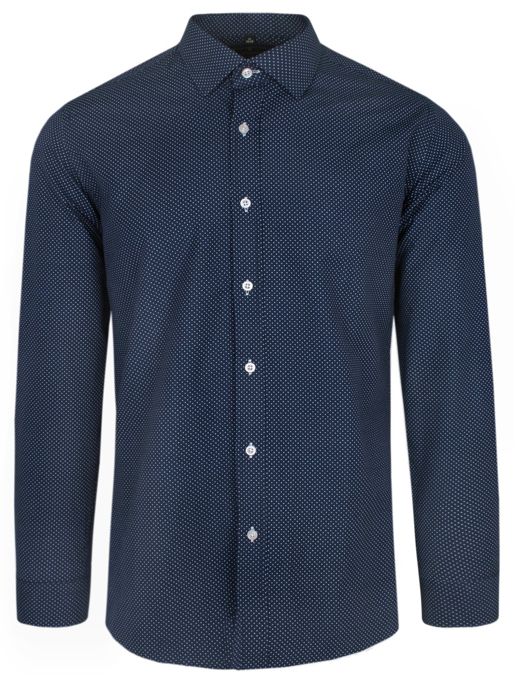 Modrá košile Groszek 42/176-182 (Slim)