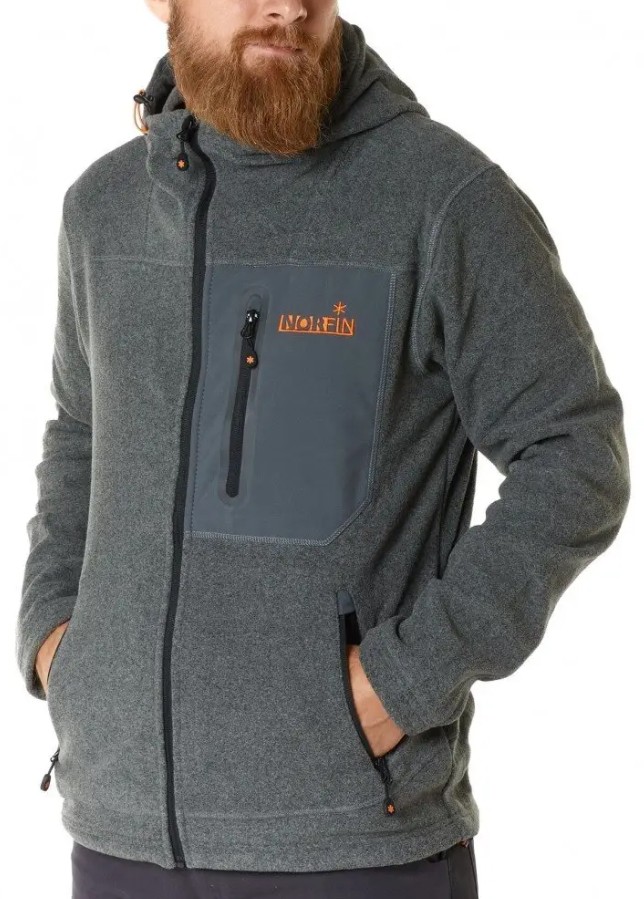 Polar Bluza Norfin Fleece Jacket Onyx XL