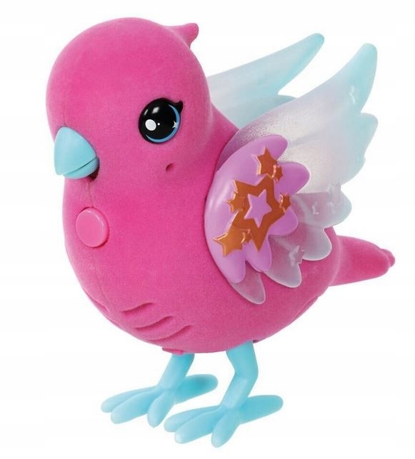 PTASZEK INTERAKTYWNY RÓŻOWY ŚWIECĄCE SKRZYDEŁKA ŚPIEWA Little Live Pets Typ zestaw