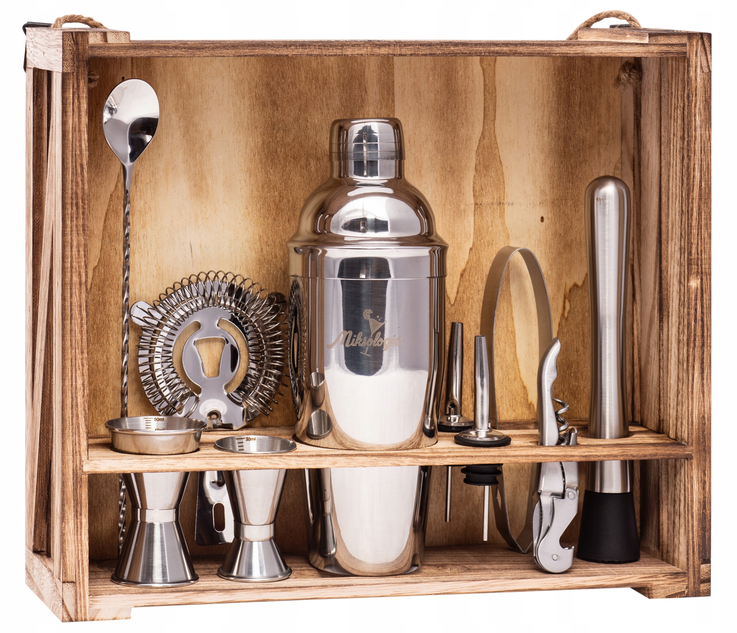 

Zestaw Barmański do drinków shaker 750 ml 12 el.