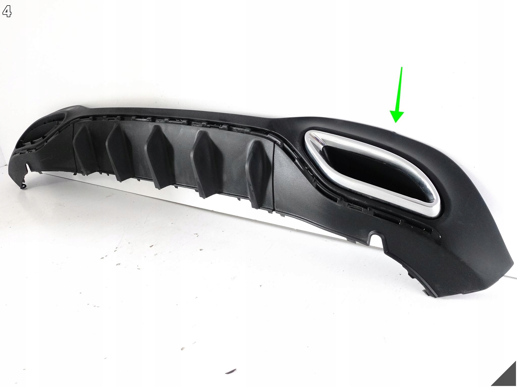 MERCEDES A-KLASA AMG W177 B-KLASA W247 18- SPOILER accessories diffuser rear part