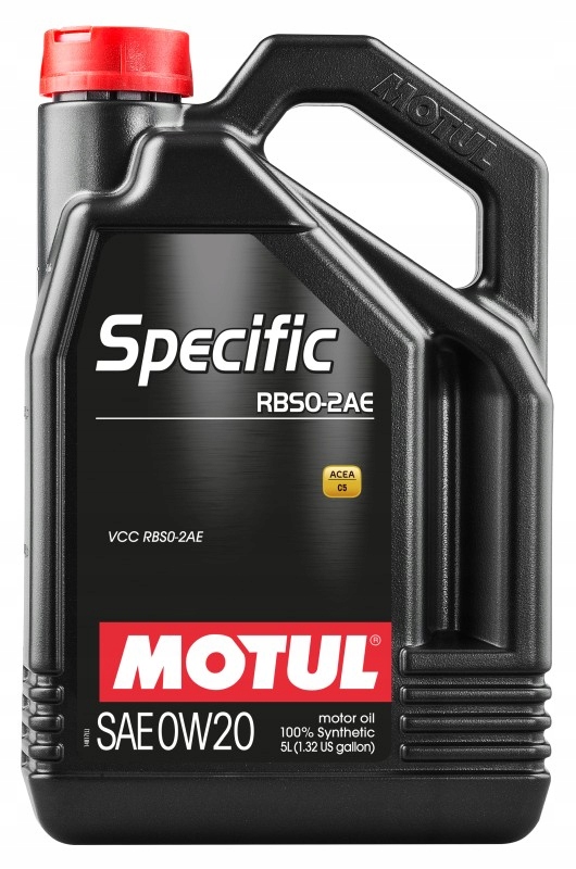 Olej Motul 0W20 5 L Specific RBS0-2AE Volvo VCC RBS0-2AE C5