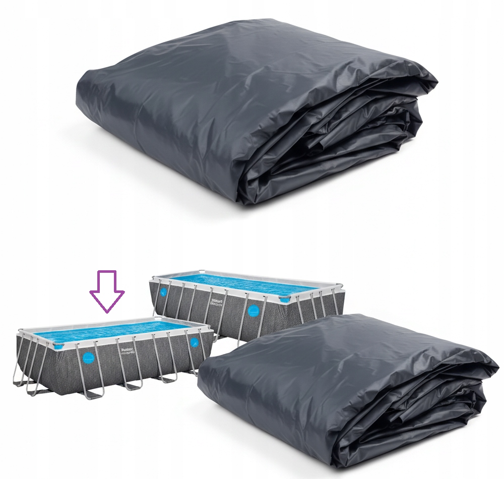 Poťahová Podložka Bestway Power Steel Frame Pool 488x244 cm Pevná, Odolná