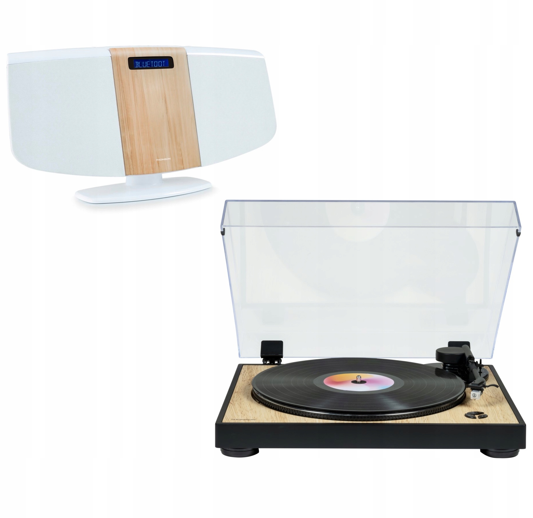 Stereo Digitální mini věž s gramofonem Thomson TT300 & MIC401