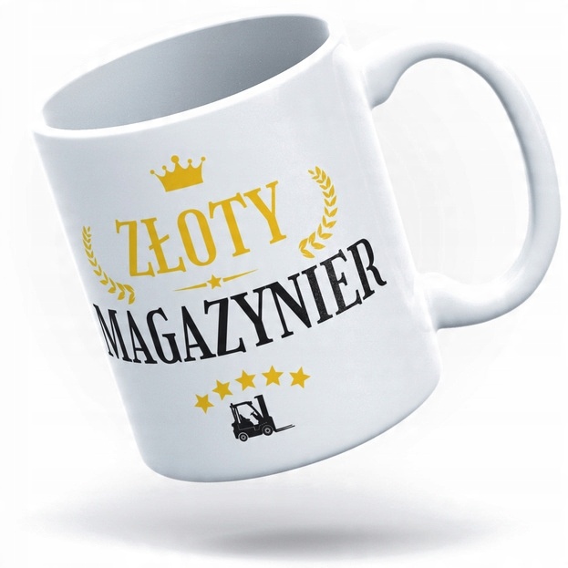 

Złoty magazynier dla magazyniera Kubek