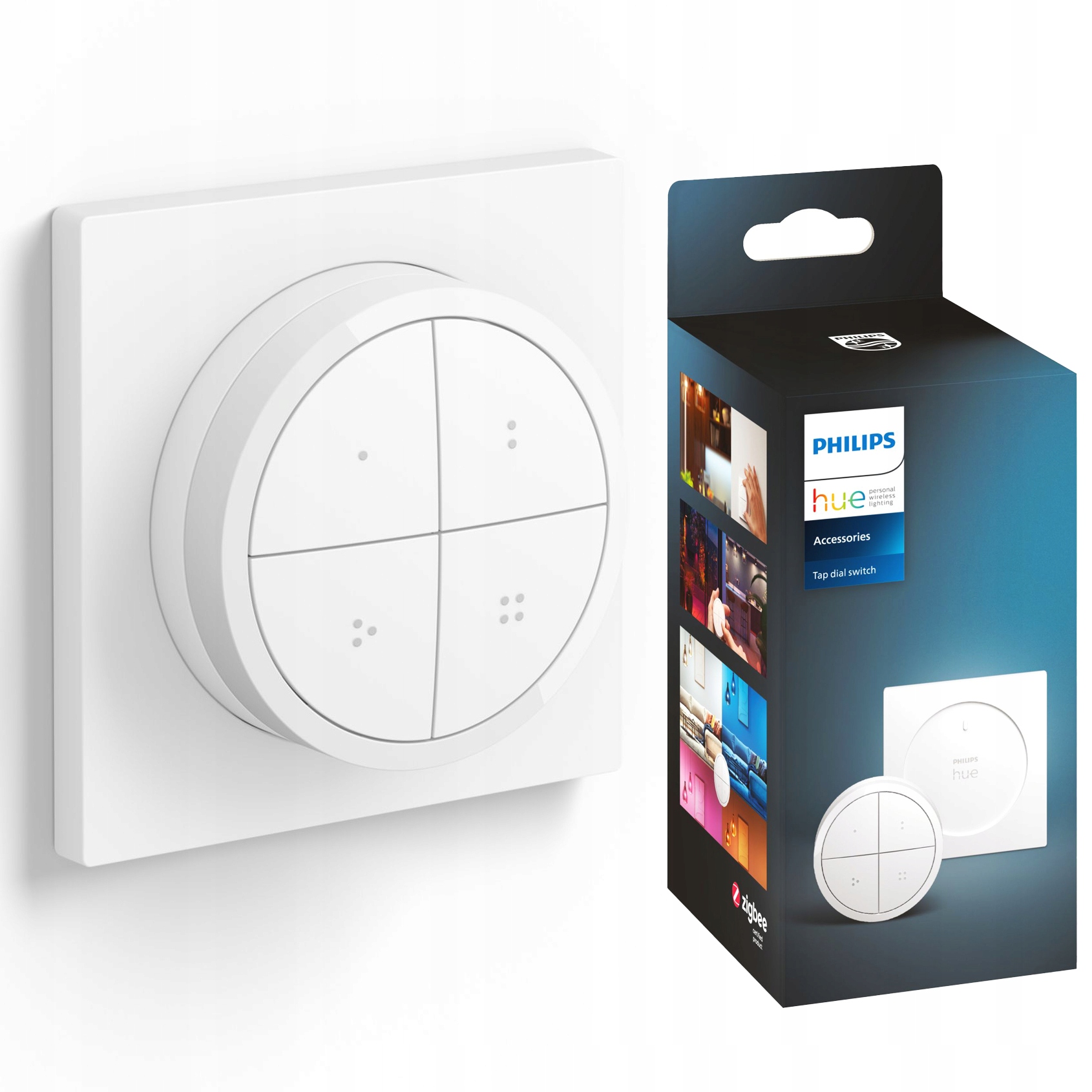 Pilot Ściemniacz Inteligentny Przełącznik Tap Dial Switch Philips Hue