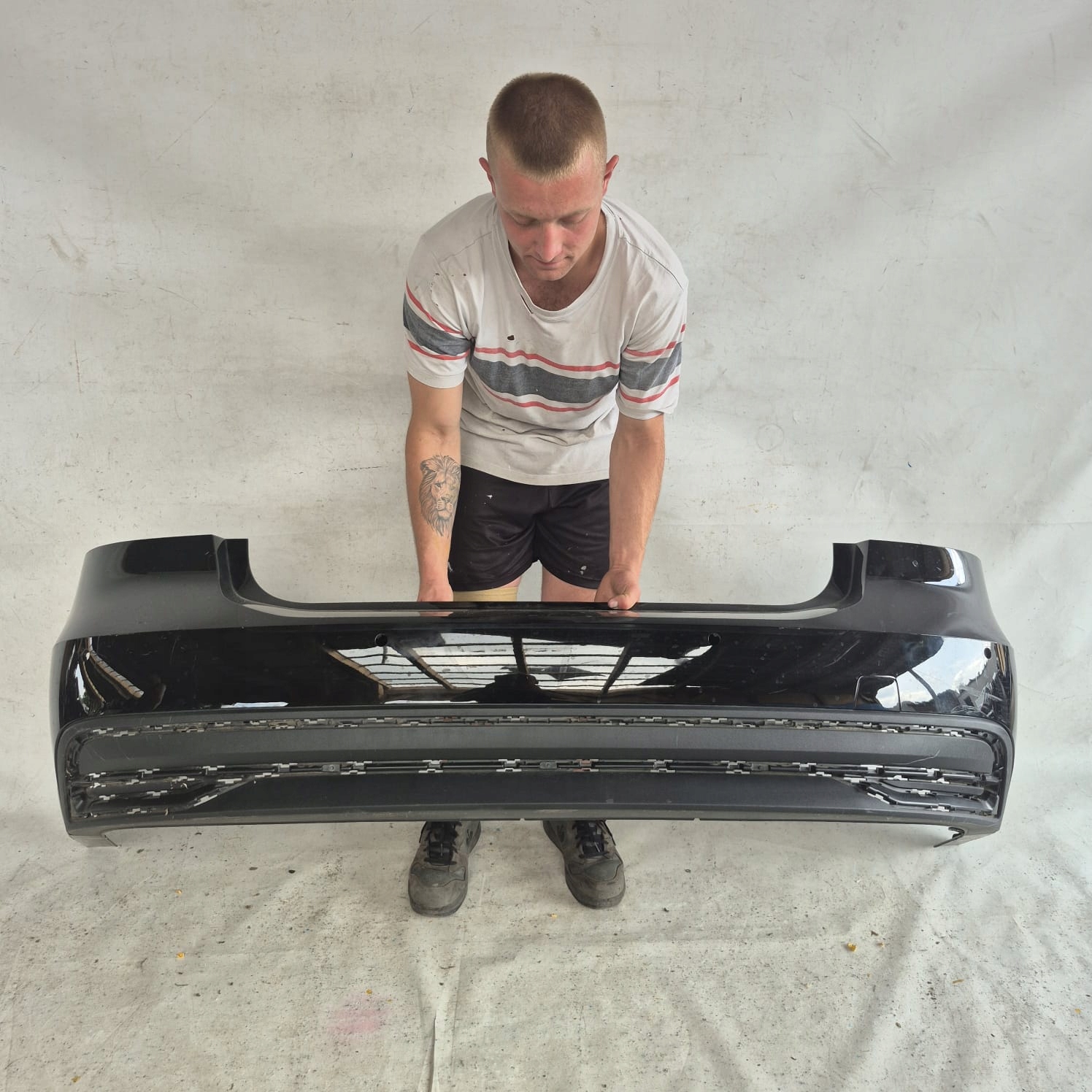 AUDI A7 II 2 C8 4K 18-25 bumper rear part rear PDC