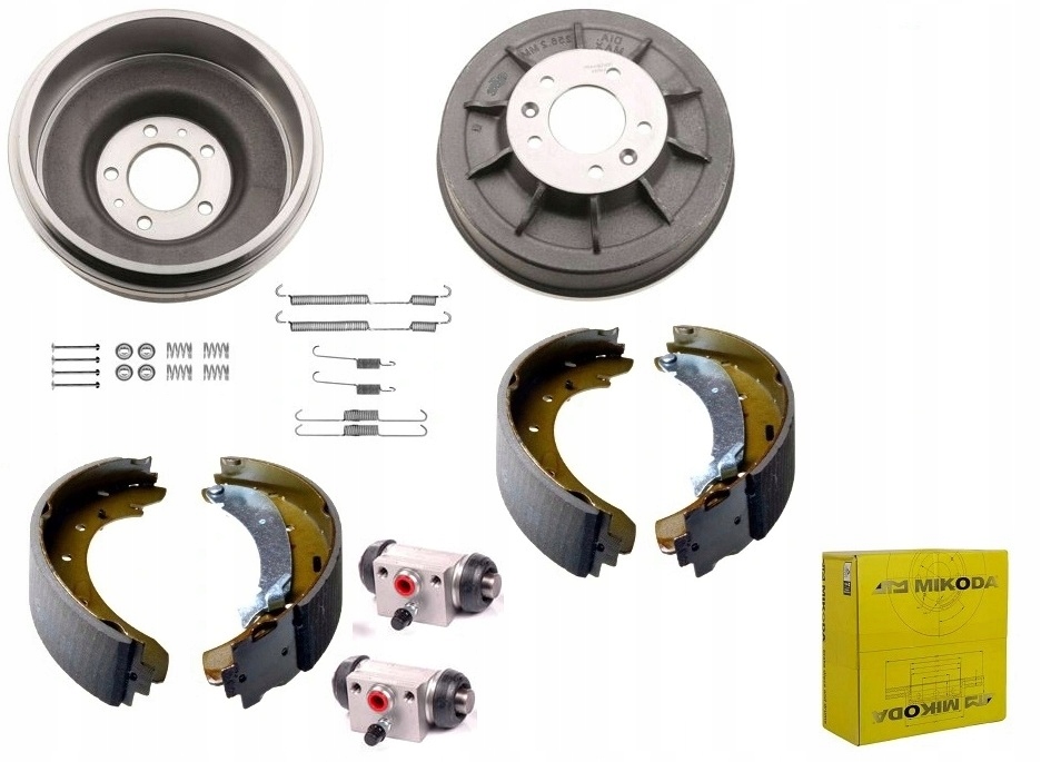Bubny čelistí Citroen Jumpy Fiat Scudo Peugeot Expert 2007- Sada