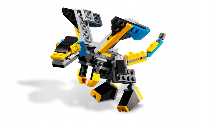 LEGO Creator 3w1 Super Robot Samolot Smok 31124 Numer produktu 31124