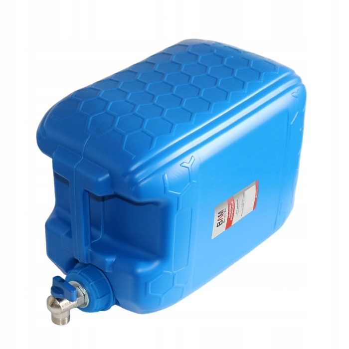 Pojemnik na wodę 20L z metalowym kranikiem Niebieski Trwały kanister z Hdpe