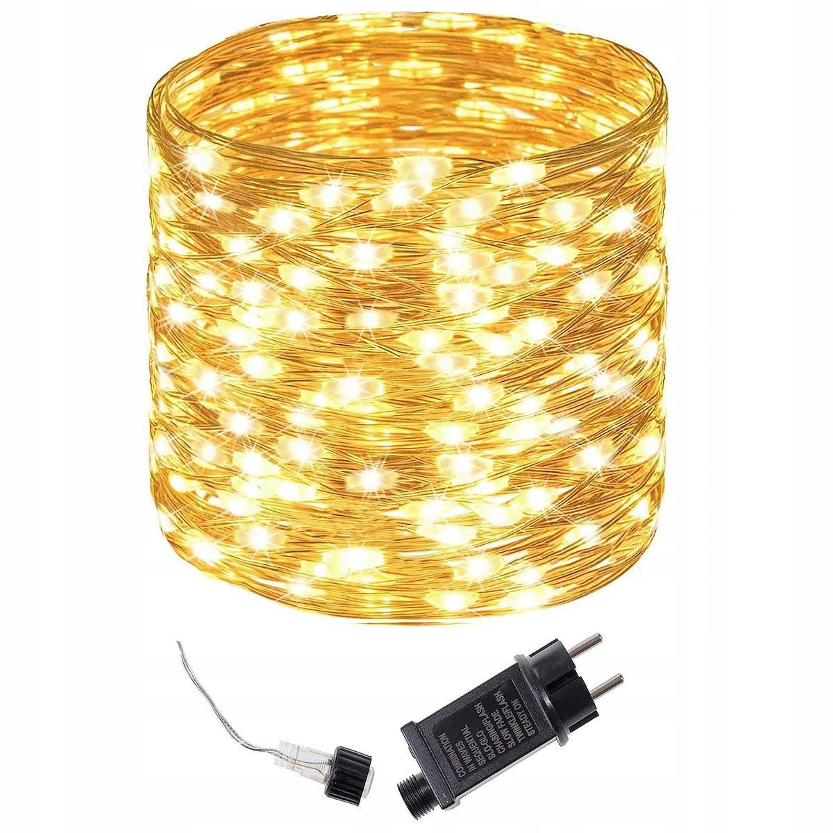 

Lampki Choinkowe Drucik 480LED Mikro Na Prąd 48m
