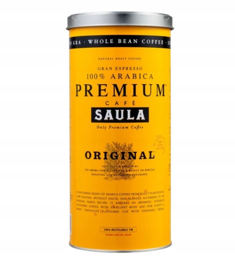 Káva Saula Premium Original, zrno 500 g