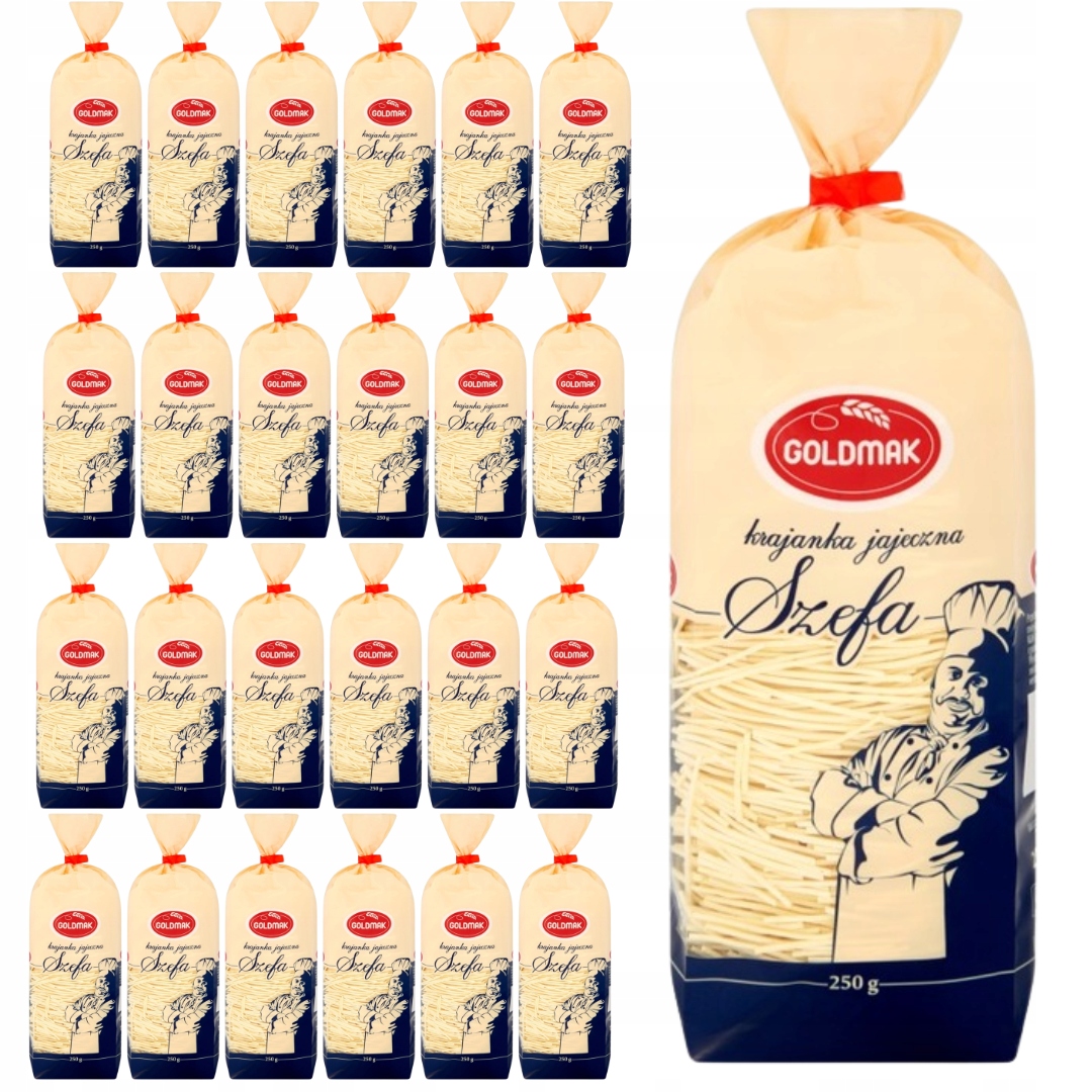 Goldmak Těstoviny vaječná krajanka Šéfa 250 g x 24 kusů
