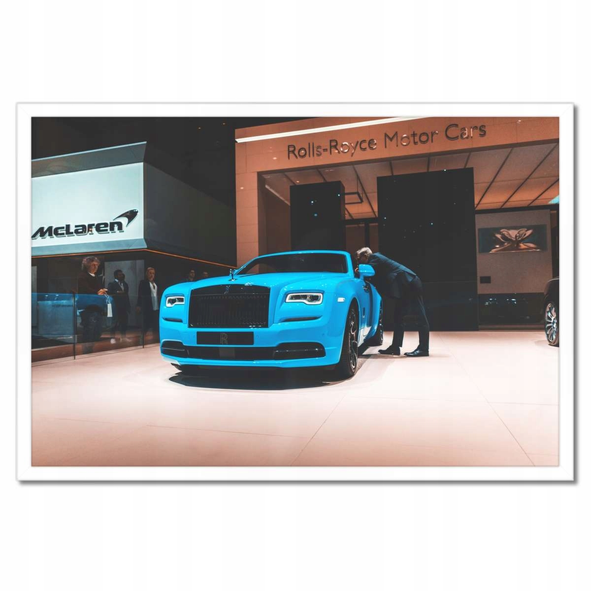 Plakáty v rámu 60x40 Automobilový průmysl Auta