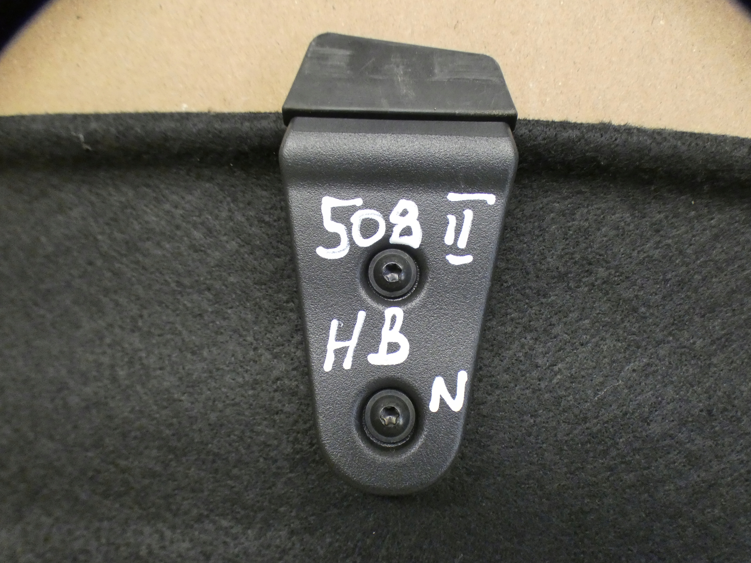 plato rear rear part boot PEUGEOT 508 II HB 18