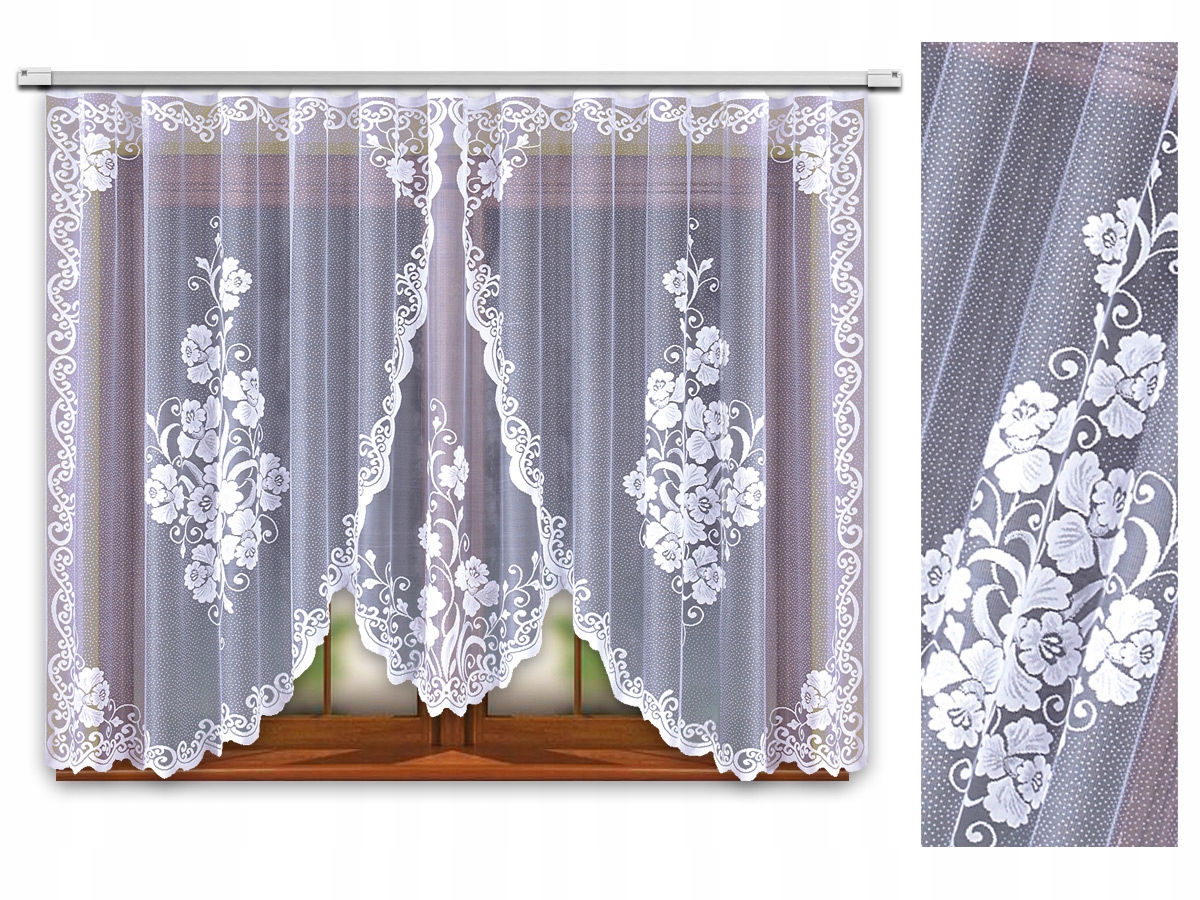 FIRANKA GOTOWA ŻAKARDOWA 160X300 7735 FIRANA