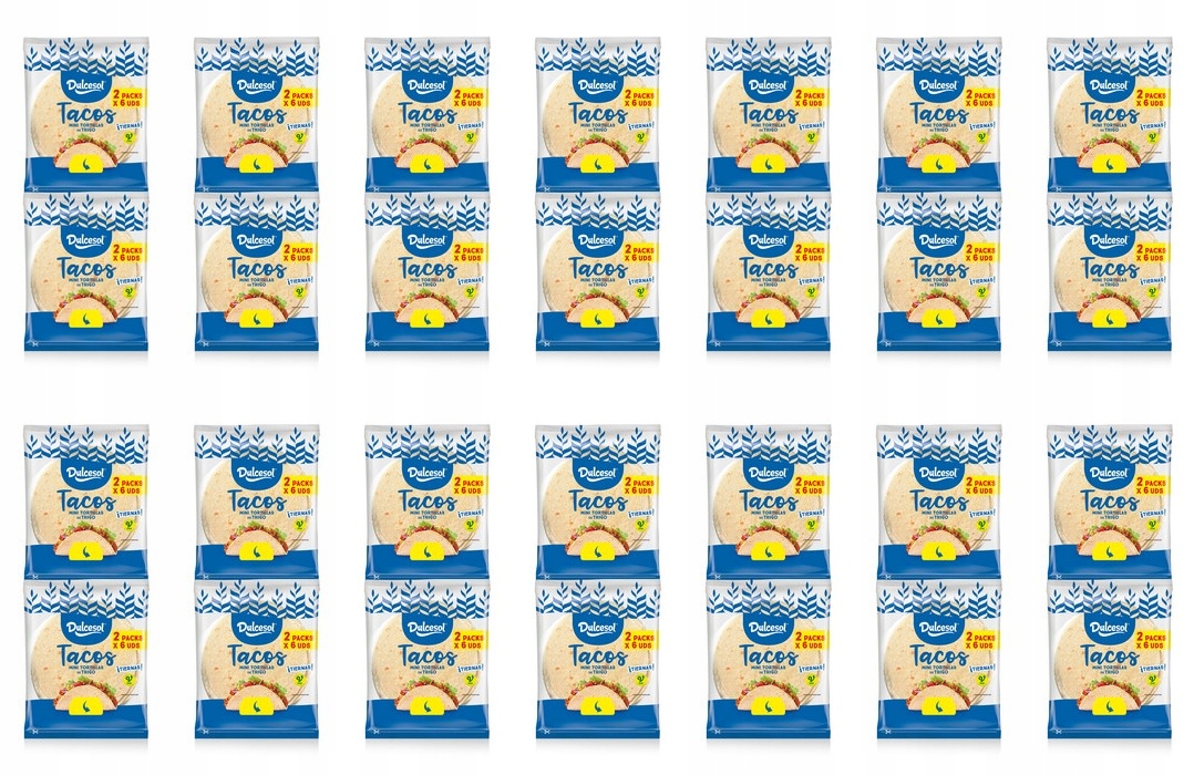 Levně 14 x 300 g Dulcesol Tacos Mini Tortilla Karton