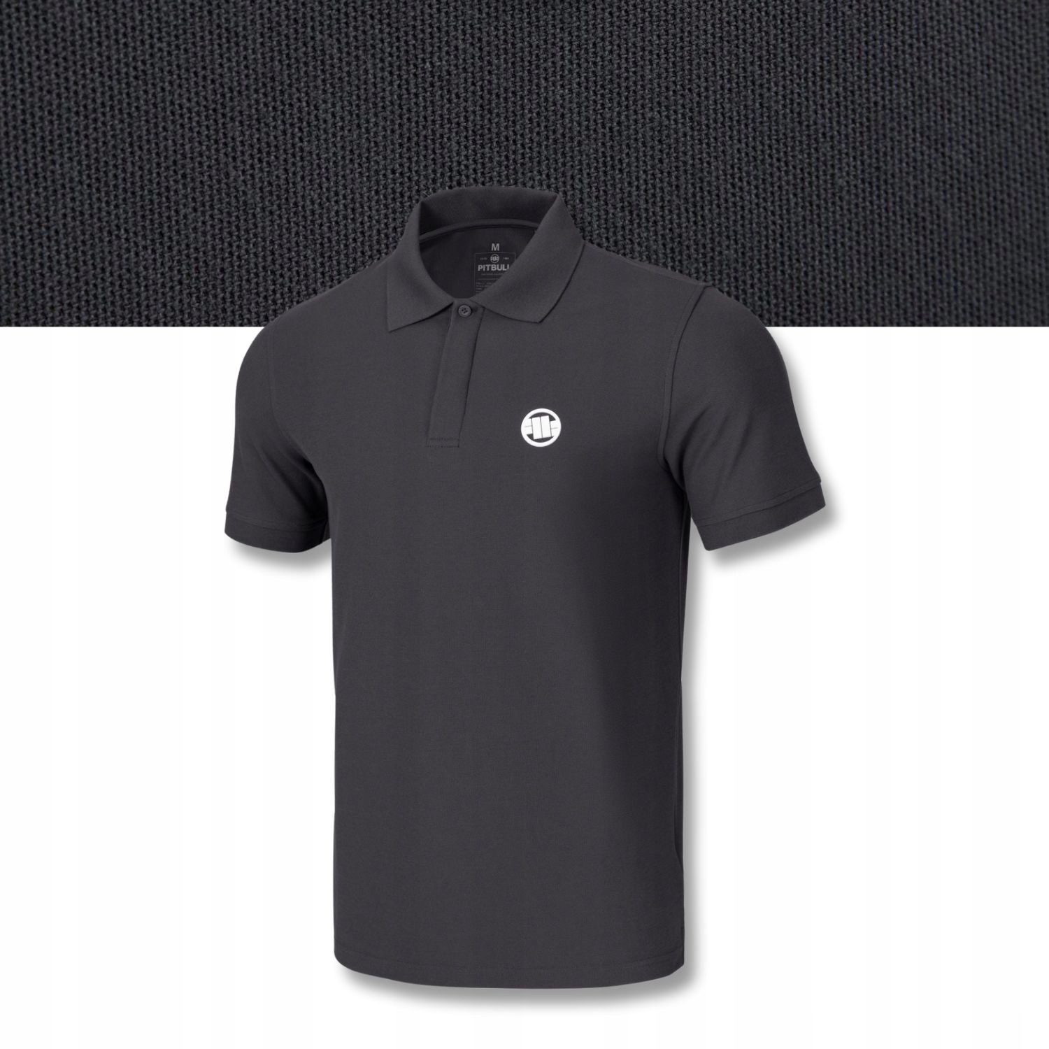 Pánské Polokošile Pitbull Tričko Pique Rockey Pohodlná polovina s límečkem