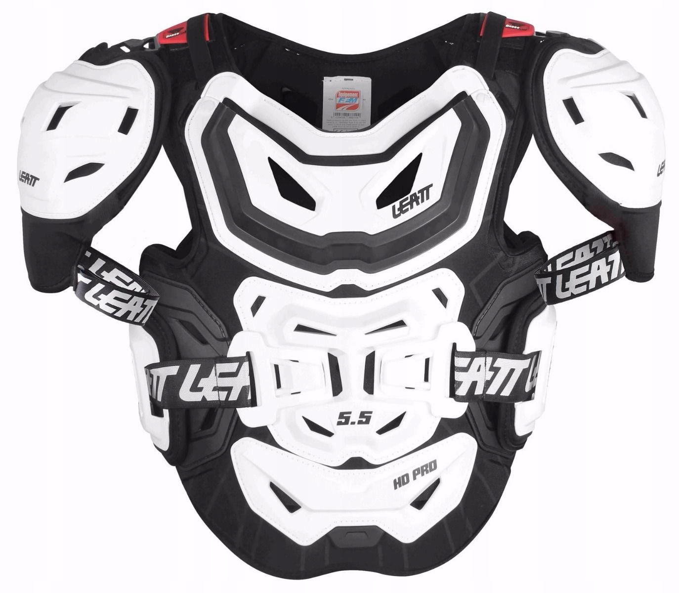 Leatt Kryt hrudníka (Buzer) Chest Protector 5.5 Pro Hd White Kol