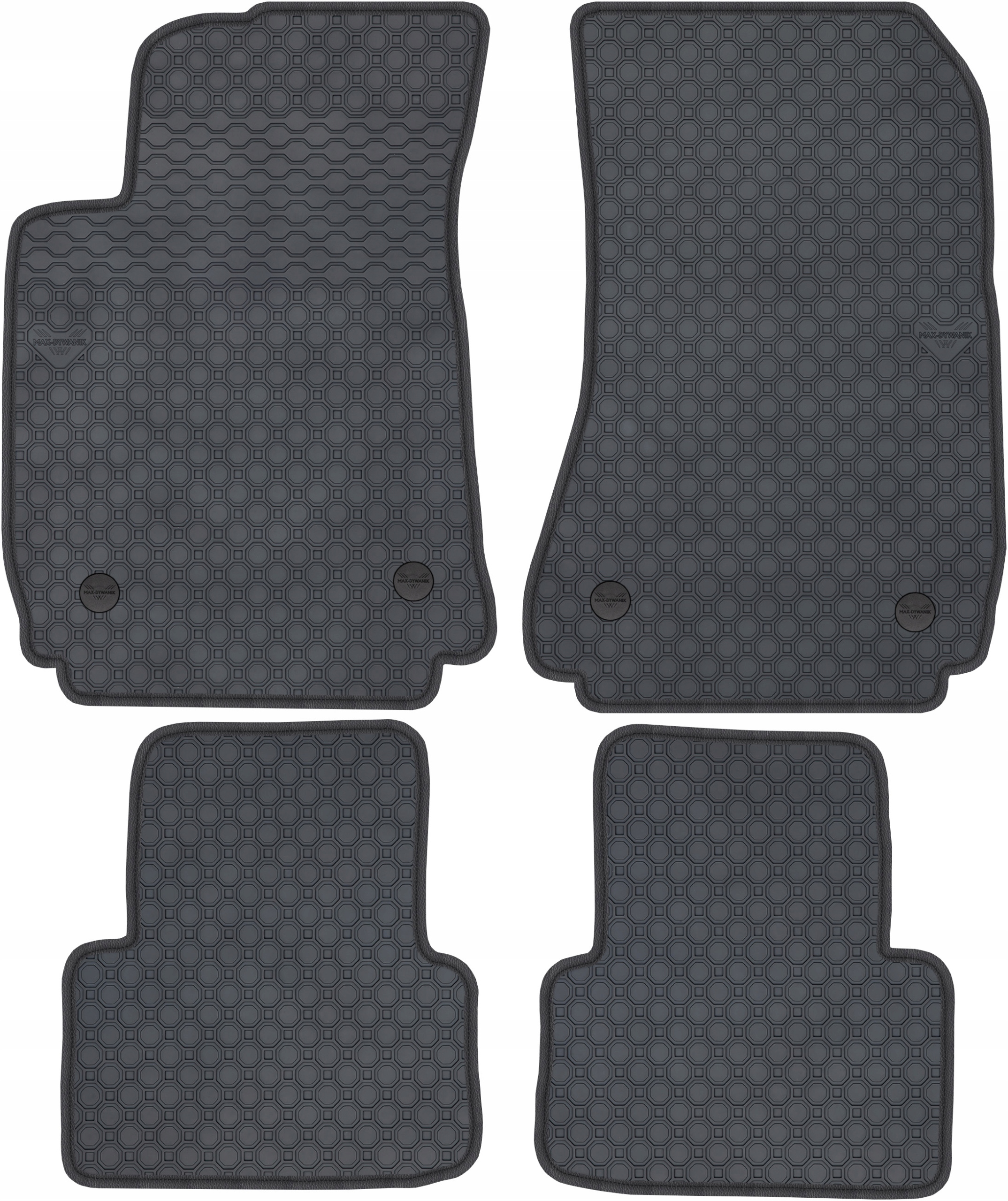 Alfa Romeo 159 FL 2009-2011 Dywanik gumowe PrimeLiner - Czarne Producent Max-Dywanik