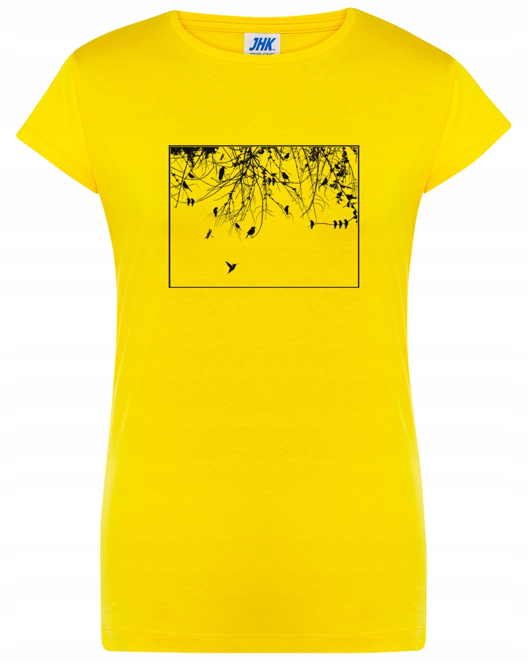 

T-shirt Koszulka Z Drzewem Ptaki Drzewo Lato M yw