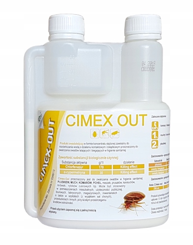 

Cimex-Out środek na pluskwy karaluchy komary muchy