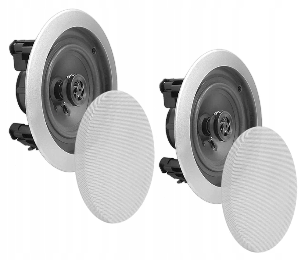 Zestaw głośników sufitowych Pyle PDIC81RD biały 250W głośniki sufitowe 8"