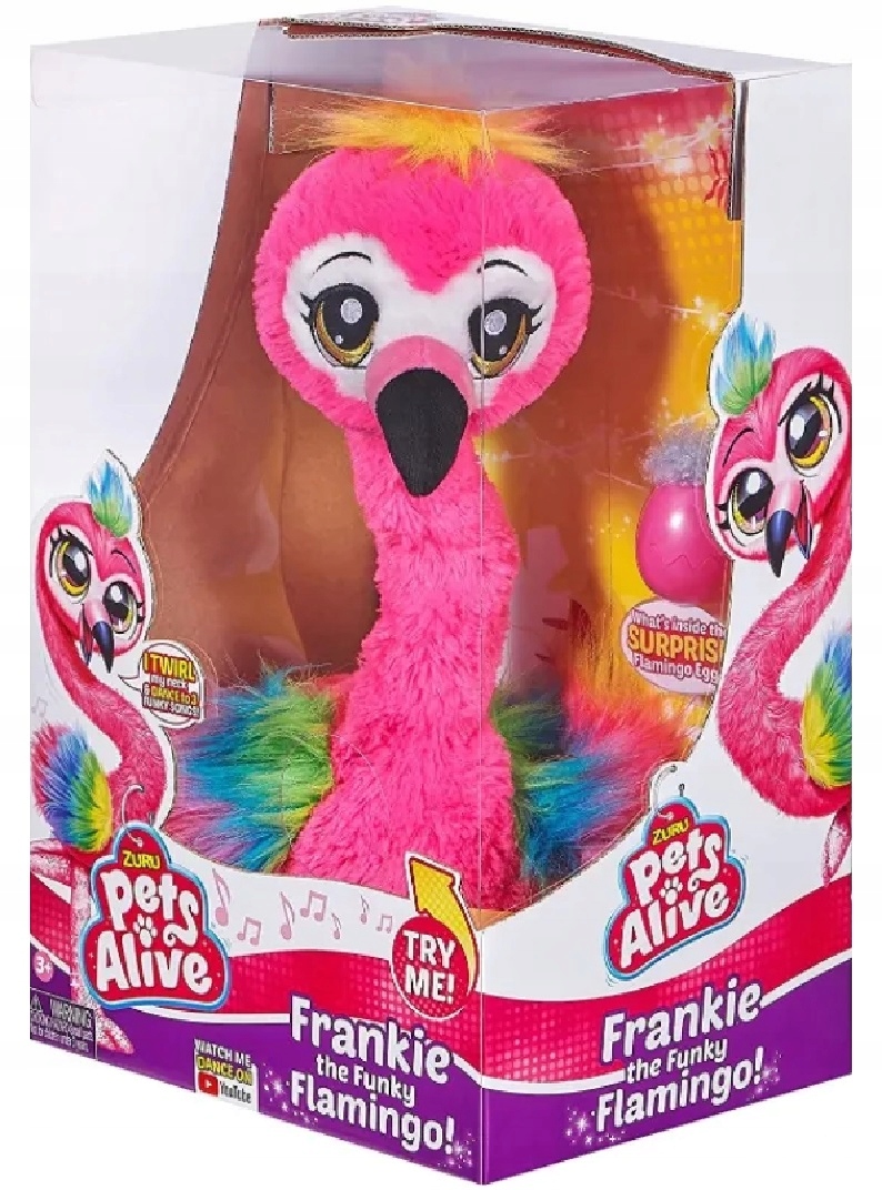 

Zuru Pets Alive Tańczący Pluszowy Flaming