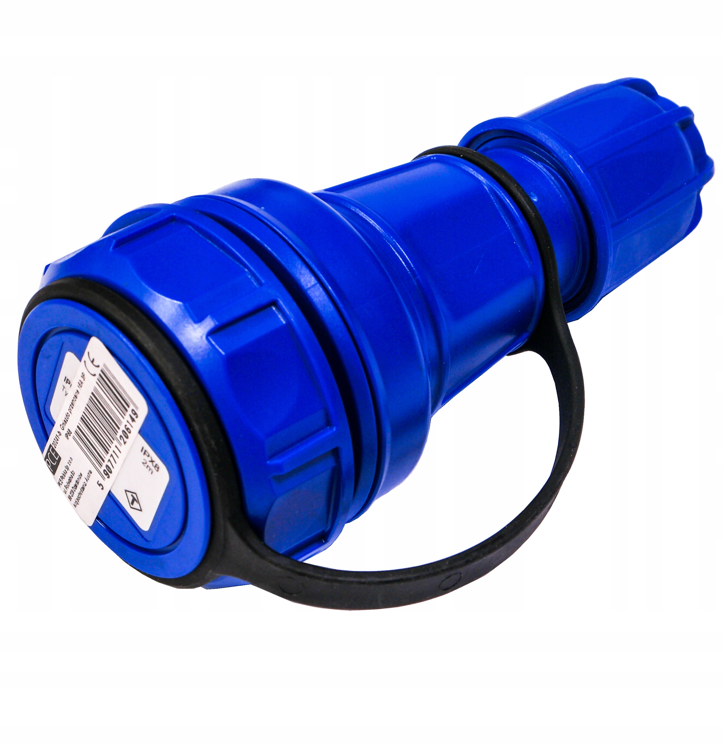 Prenosná zásuvka s krytom 16A 230 IP68 Nautilius