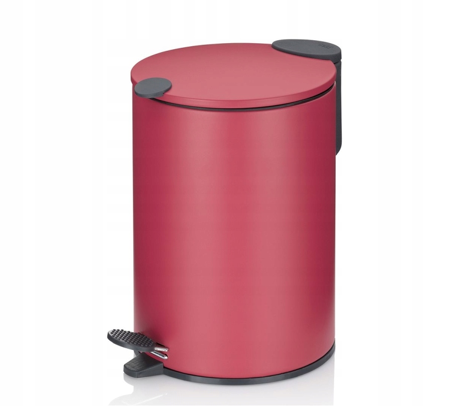 Levně Kosmetický koš 3 l Mats červená