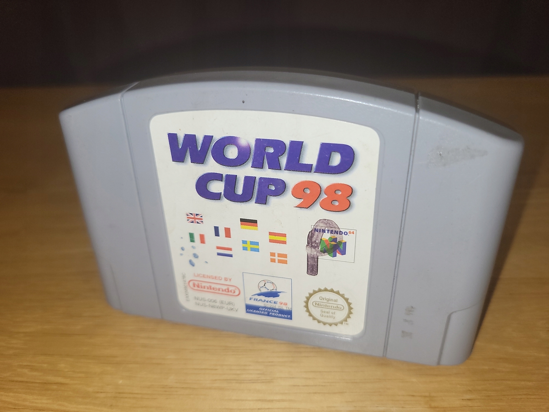 WORLD CUP 98 FRANCE 98 - NINTENDO 64 N64 FIFA