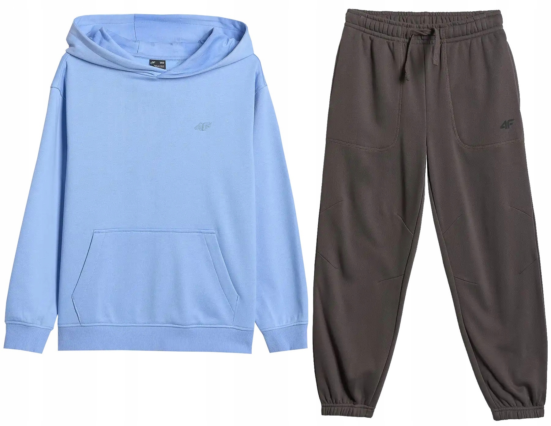Komplet Dresowy Chłopięcy 4F Bluza Spodnie Joggery M1437 146