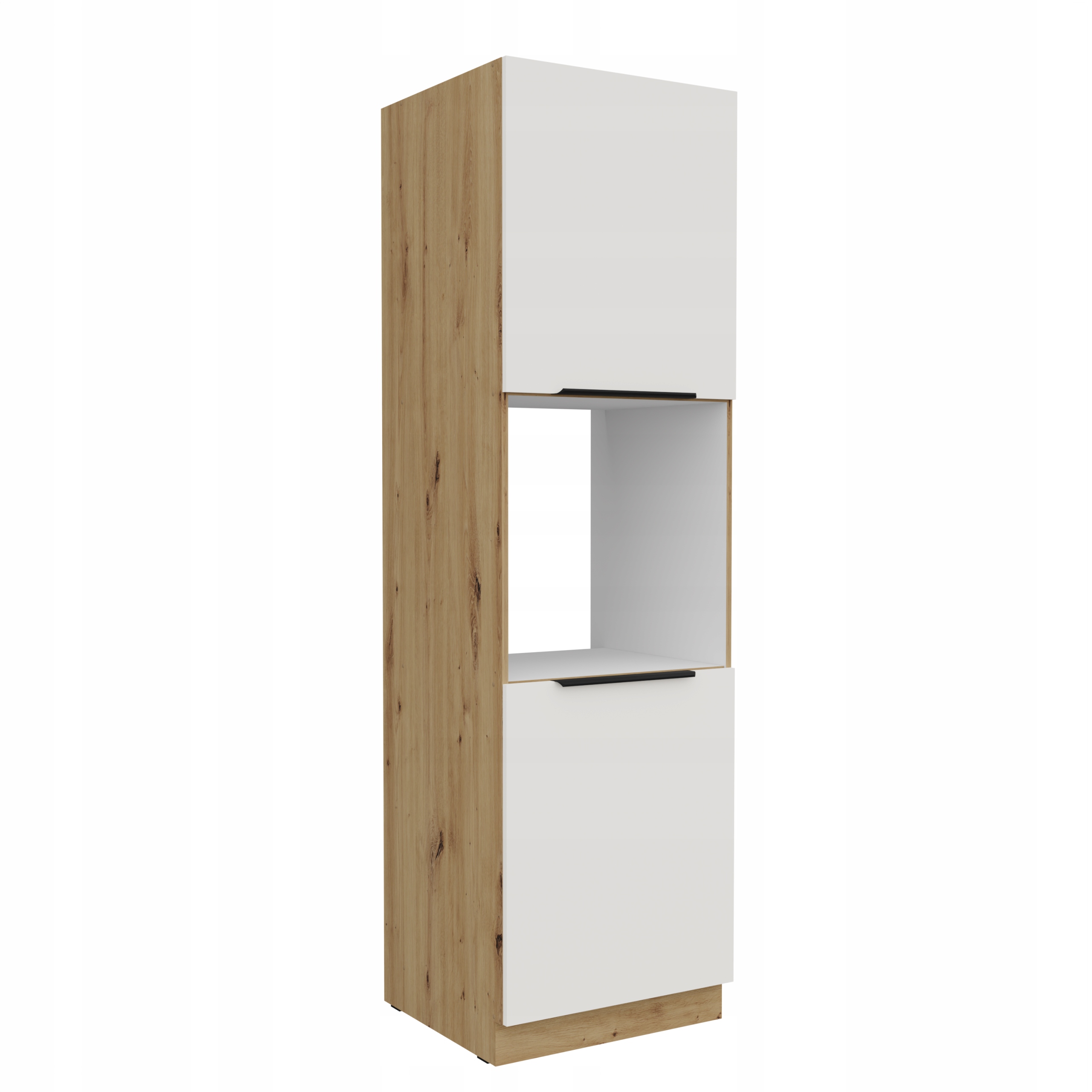 Kuchyňská skříňka sloupek 60 Modulo pod troubu 210 bílá Afm dub artisan