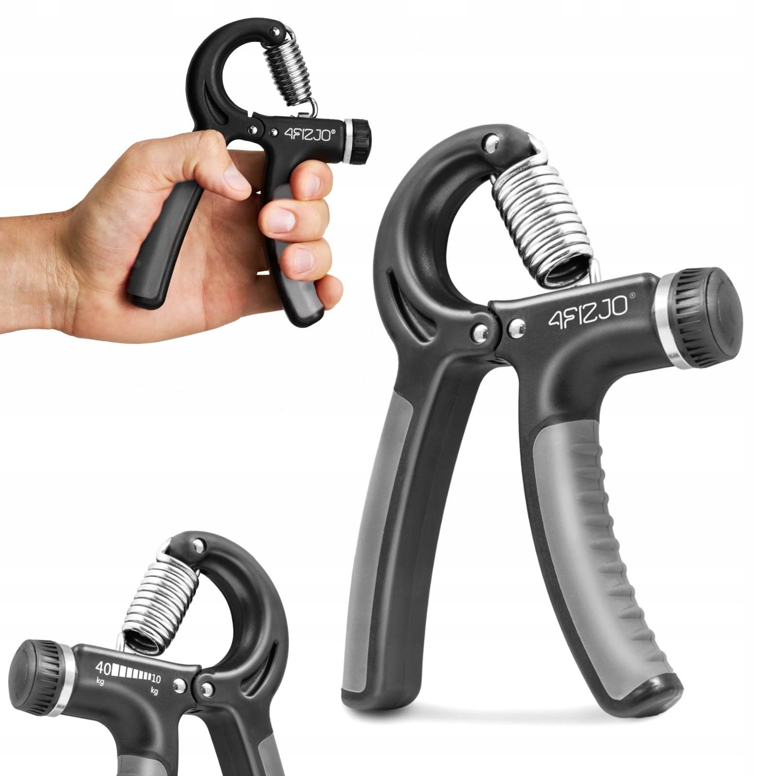 

Ściskacz Do Rąk Dłoni Regulowany Duży Opór 4FIZJO