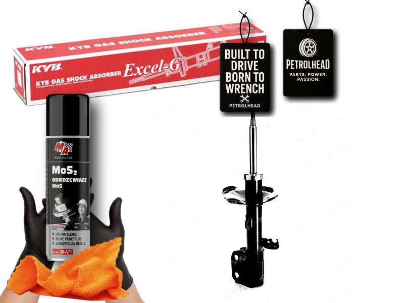 Tlumič Toyota Přední Avensis 1.6-2.4D 04.03-11 #Petrolhead Pro+ Kit1