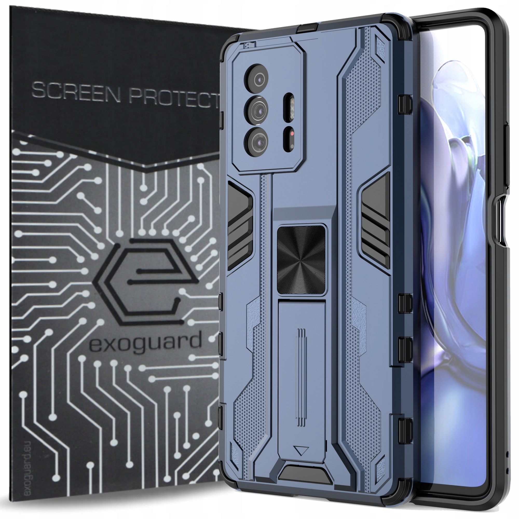

Case Etui Pancerne+szkło do Xiaomi 11T 11T Pro