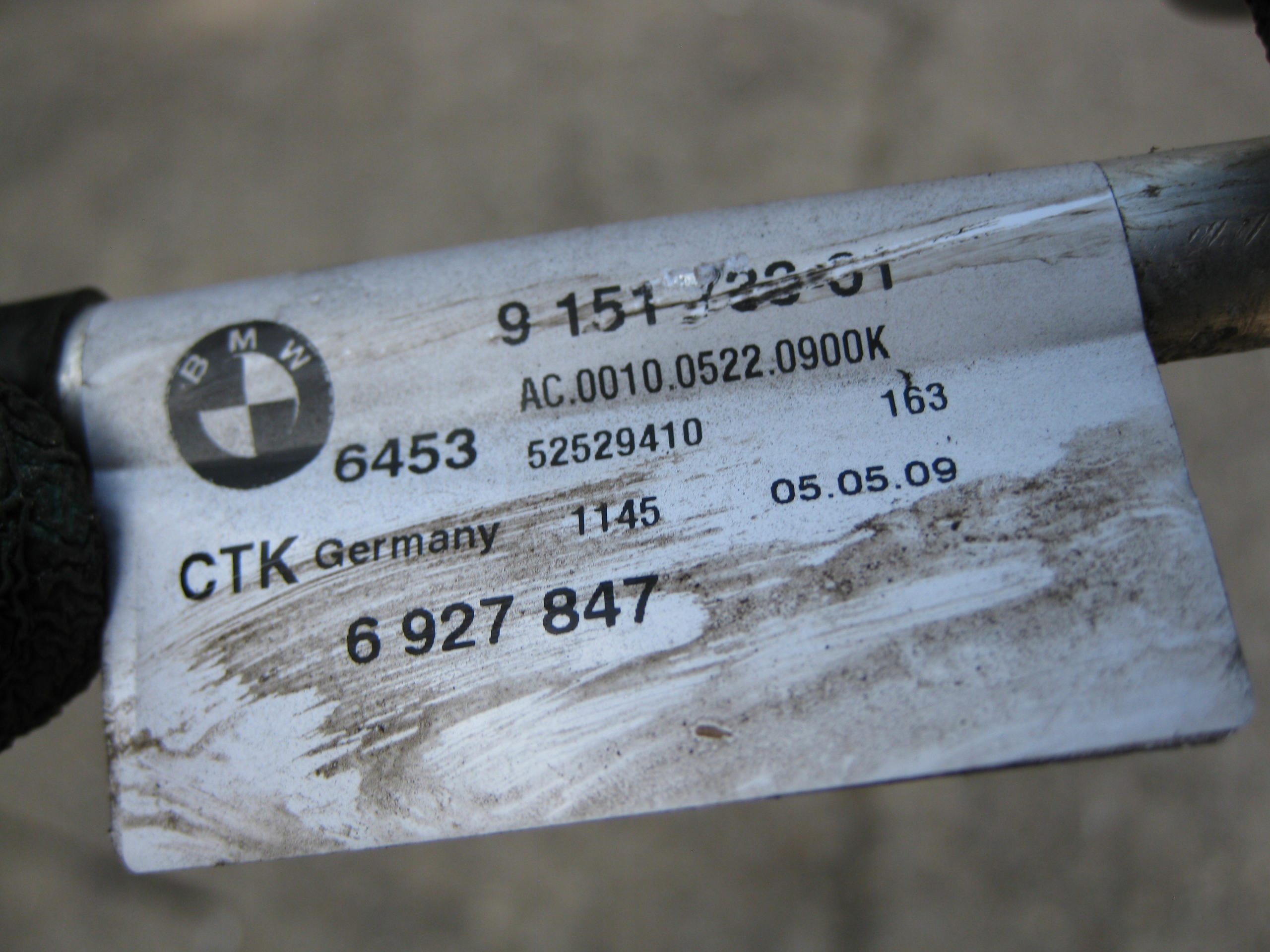 BMW E91 2.0 D 09R prijenos klimatizacije 6927847